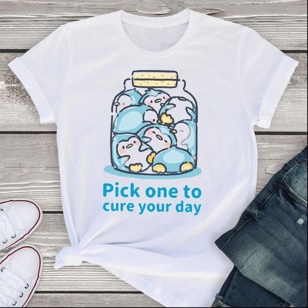 

women graphic short sleeve cartoon fashion funny animal cartoon summer shirt tees clothing female t shirt womens t shirt, White