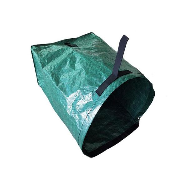 

storage bags collapsible container leaf trash can with handles reusable portable waterproof waste collection fallen leaves bag