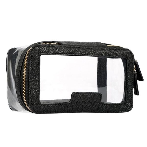 

cosmetic bags & cases customized transparent makeup bag made of pu material, creative three-dimensional