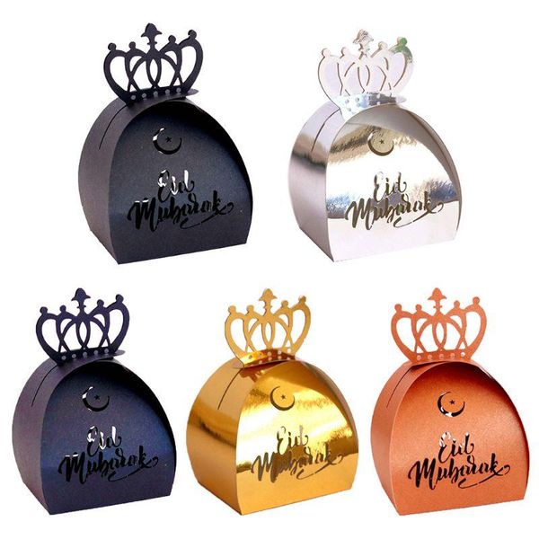 

gift wrap 25pcs laser cut hollow candy box diy wedding party favors boxes happy eid mubarak ramadan decoration container