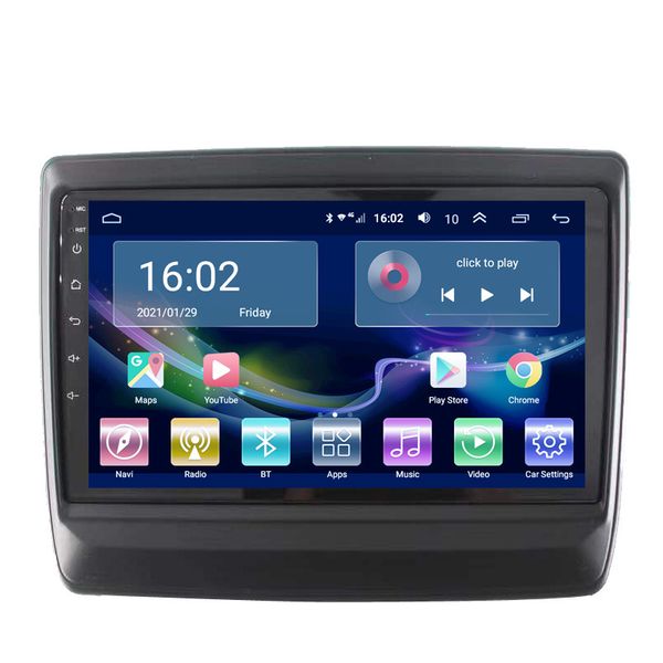

car dvd player video radio android 10 for isuzu dmax-2020 navigation 2din head unit with gps wifi mirror link swc
