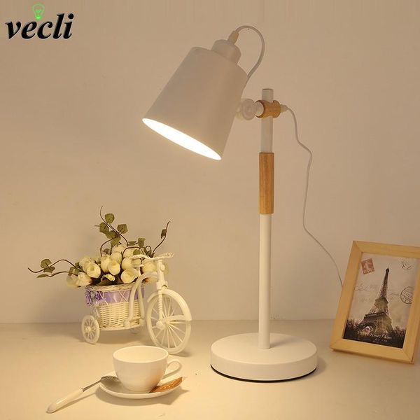 

modern led desk lamp adjustable table lamp for study office reading bedroom bedside e27 eye protection reading lighting
