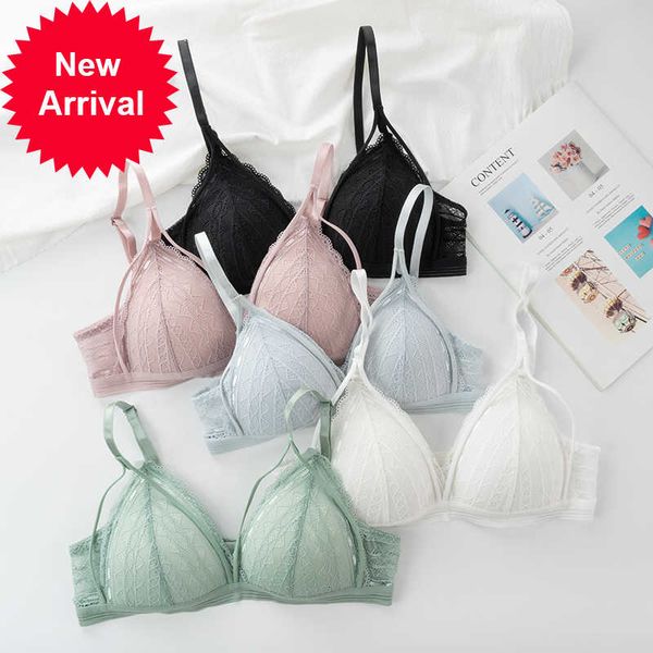 

floral lace bras for women lingerie beauty back deep v bralette wire thin underwear push up bra female brassiere, Red;black