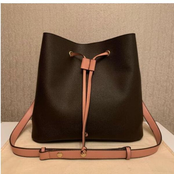 

luxurys designers bucket shoulder bags flower designer handbags genuine leather handbag purses women tote brand letter crossbody bag