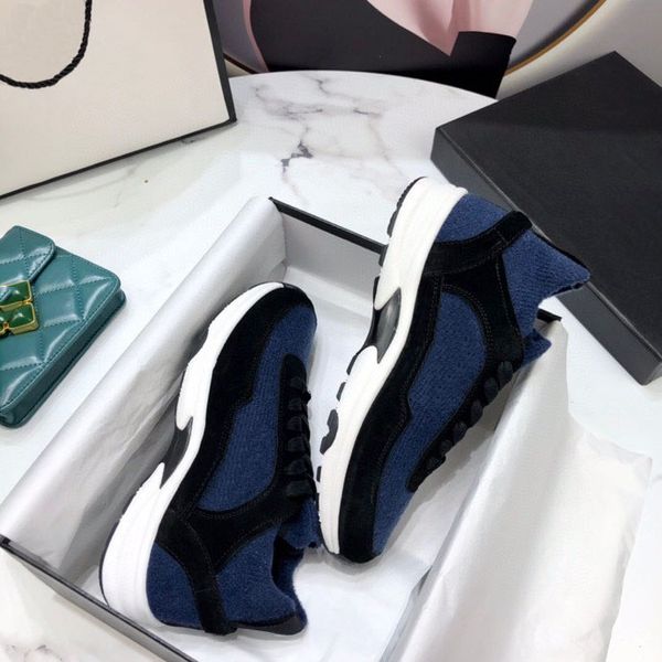 

fashion designer shoes real leather handmade multicolor gradient technical sneakers women famous shoe trainers bagshoe1978 01, Black