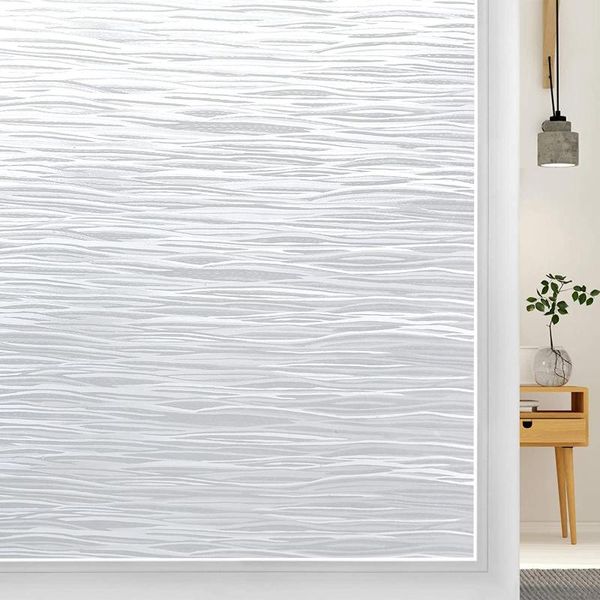 

window stickers luckyyj film privacy ,removable door uv blocking glass self-adhesive tint