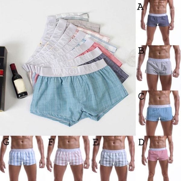 

underpants ice silk men's camouflage print underwear soft boxer briefs, Black;white