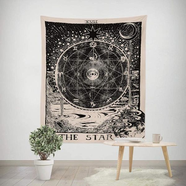 

tapestries tarot star tapestry wall hanging dÃ©cor