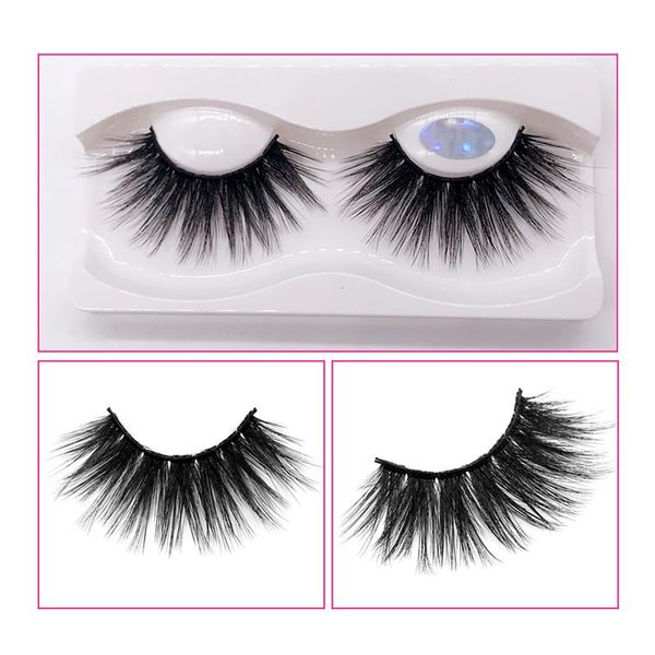 

false eyelashes mink 25mm magnetic natural long multi-layer lashes makeup extension