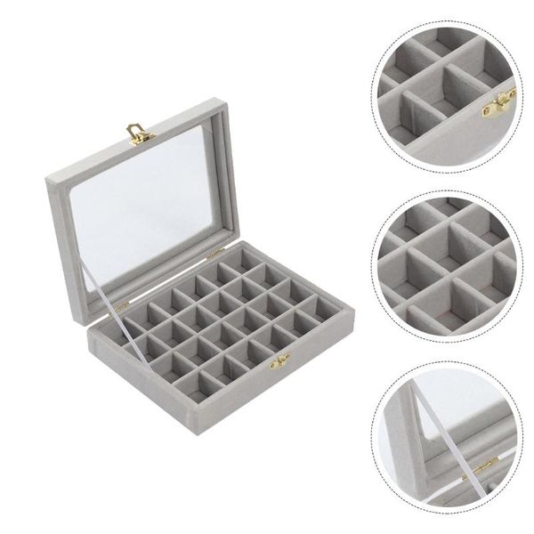

storage boxes & bins 1pc manicure diy accessories container compartment organizer case