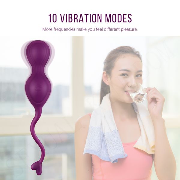 Massage Fernbedienung Kugel Ei Vibrator Ben Wa Ball Kegel Ball Vaginal Ball Tragbare Pantis Dildo G-punkt Stimulator erwachsene Sex Spielzeug