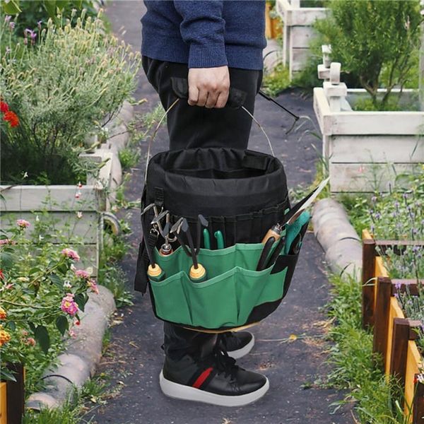 

storage baskets 42 pockets bucket tool organizer 29x45cm home garden tools products universal comfort high-quality explosions