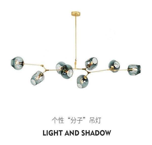 

pendant lamps modern led stone lustre pendente deco chambre hanging lights lamp chandelier bedroom dining room living