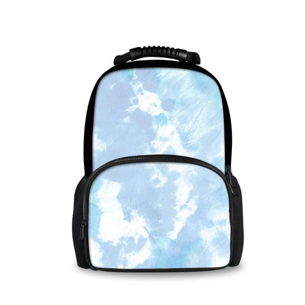 

backpack customized youth schoolbag stitching children student canvas shoulder bag