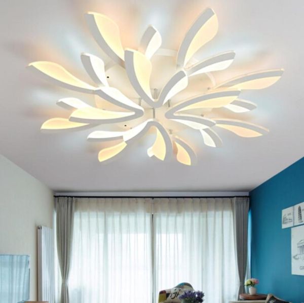 

ceiling lights ac85-265v wings mordern minimalist dimmable acrylic pannel lamps surface mounted led plafonniers for living room bedroom