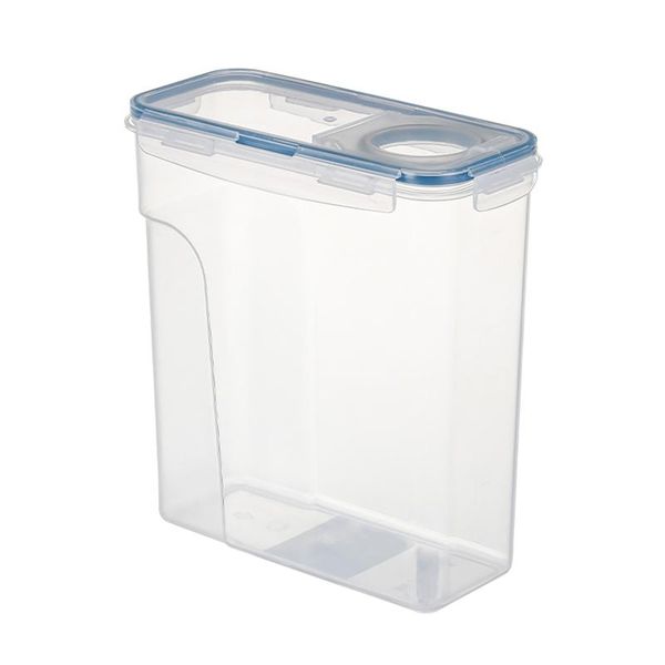 

4l large capacity refrigerator kitchen organizer jars with lid portable dried fruit storage container cereal leakproof