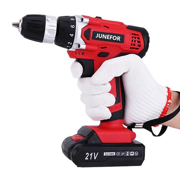 

professiona electric drills 2.6/16.8/21v cordless drill screwdriver mini wireless power driver dc lithium-ion battery home diy drilling tool