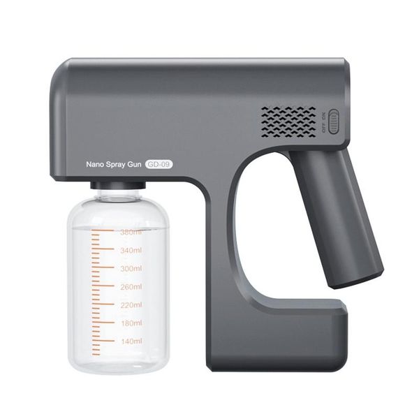 

watering equipments cd09 portable electric sanitizer sprayer blue light rechargeable nano steam water spray gun home disinfection machine at