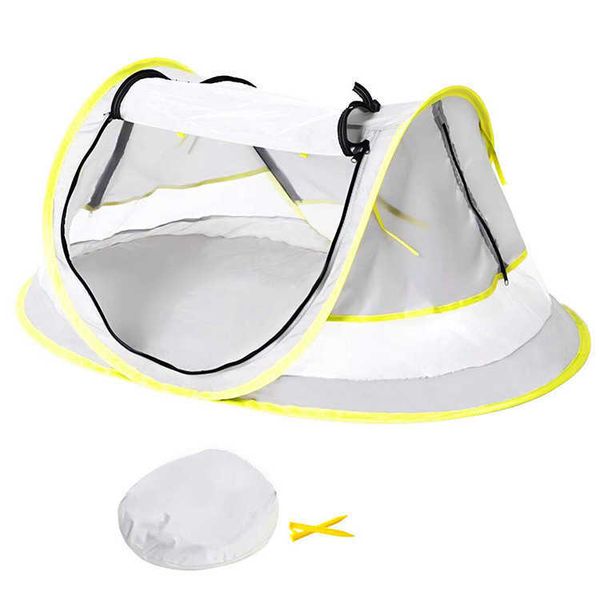 

outdoor beach camping children sunshade tent anti ultraviolet baby mosquito, Blue