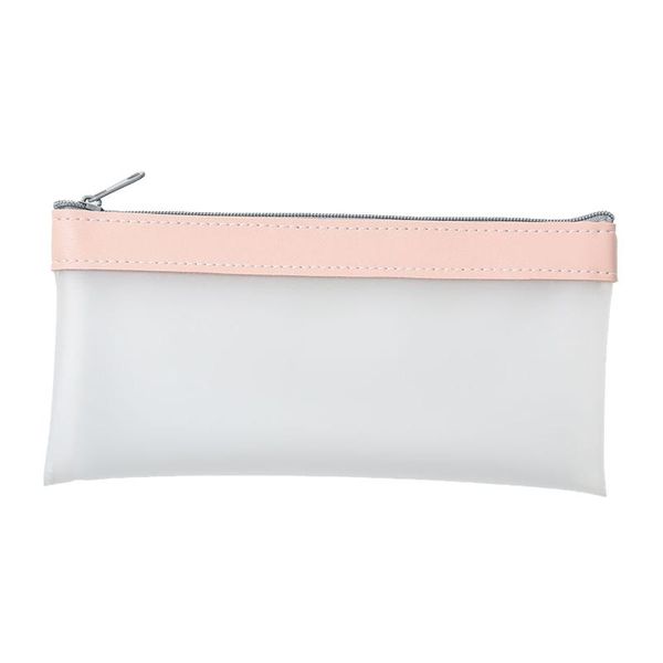 

pencil bags stationery deskruler zipper closure pen pouch case for student storage bag multifunctional large capacity waterproof