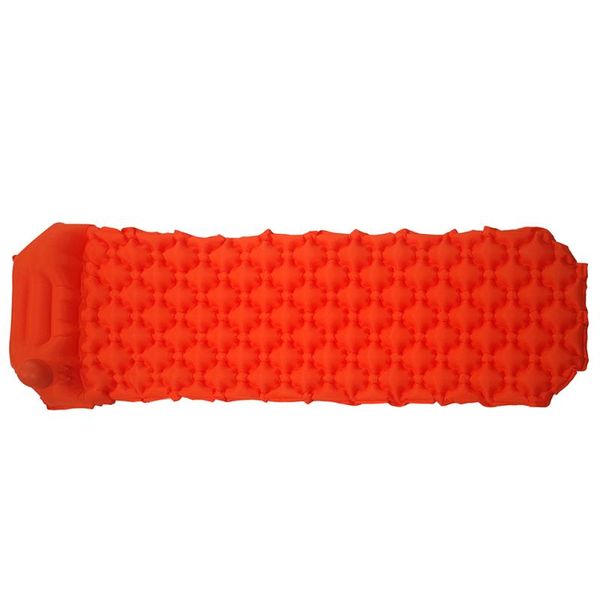 

outdoor pads inflatable sleeping pad camping mat fast filling air moistureproof with pillow