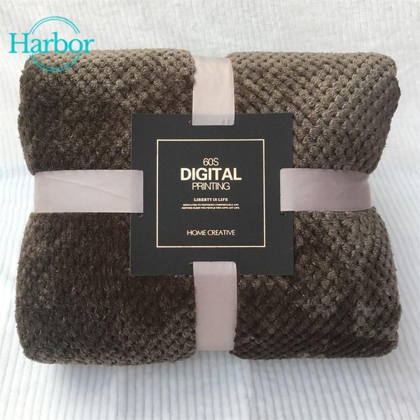 

blankets bedding flannel fleece throw blanket travel bedspread plush cover solid color beige, brown, gray, pink