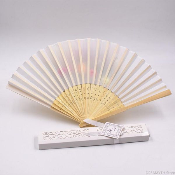 

party favor 10 pieces of printed name and date handmade fan personalized folding bamboo wedding return gift