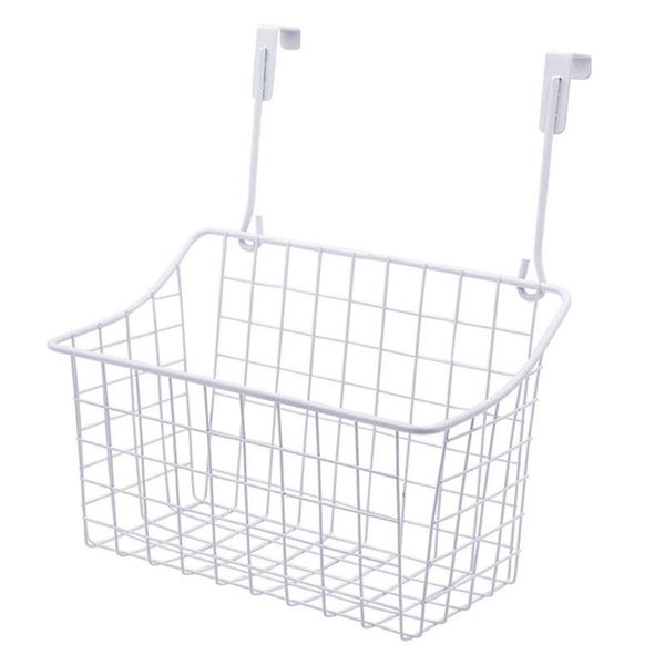 

hanging baskets cabinet door back shampoo holder seasoning storage basket modern multifunctional home office wall mounted iron kitchen bathr