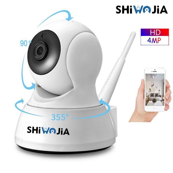 

cameras 4mp cloud wifi camera home security ip two way audio auto-tracking wireless mini night vision cctv baby monitor