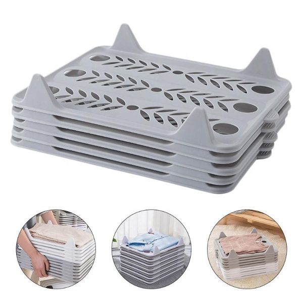 

hangers & racks 5pcs clothes folding board convenient stacking storage