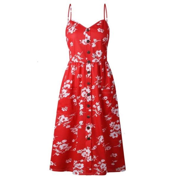 

printed drawstring dress, Gray