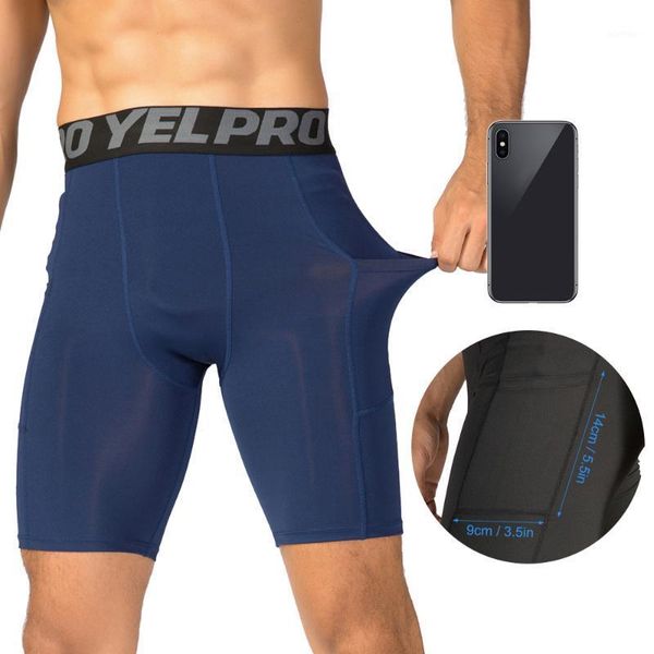 

running shorts 3pcs men compression comfort training marathon quick dry fitness gym sport active workout underwear1, Black;blue