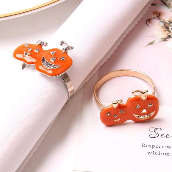 

napkin rings pumpkin wedding banquet el table supplies xmas decoration gifts
