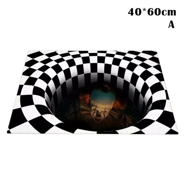 

carpets it 3d hole doormat caretive vortex illusion stereo vision rug living room bedroom art carpet hfd889