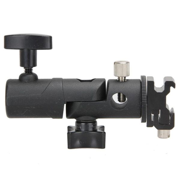 

e shape universal metal flash bracket stand shoe speedlite umbrella holder umbrella mount adapter for p studio acehe