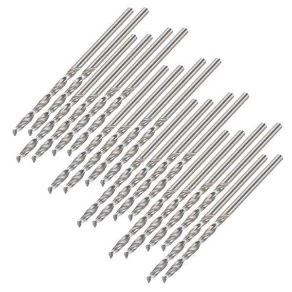 

professional drill bits uxcell 2.1mm twist high speed steel bit hss-4241 20pcs