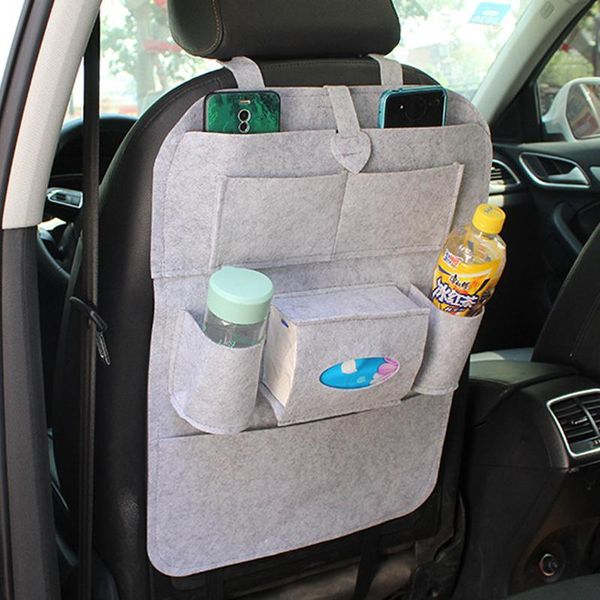 

car organizer universal auto seat back storage bag interior accessories for xts srx ats cts/ koleos fluenec