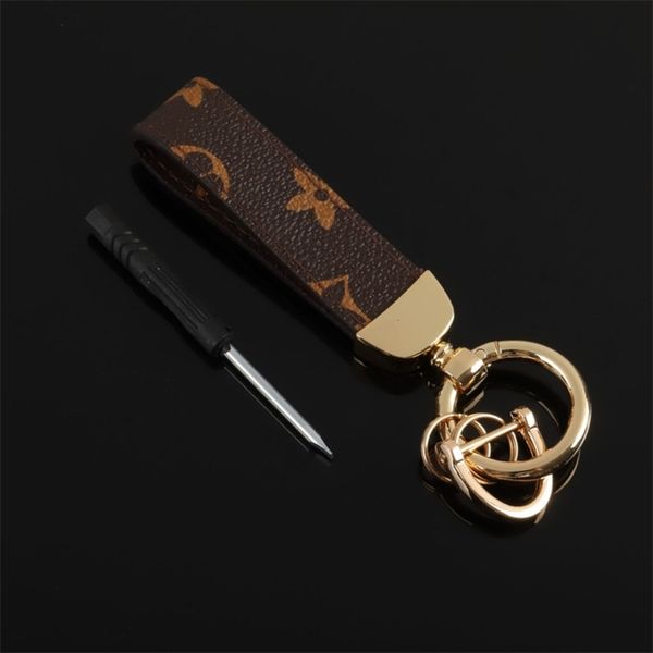 

trendy old flower leather key ring for men and women high grade pu car bag pendant fashion printed keychain accessories supplies g663wf8, Blue