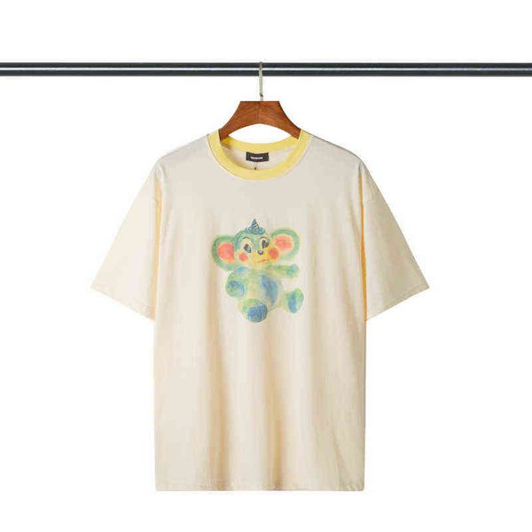 

we11done t shirt 2021 summer high street hip hop men women clothing women pure cotton short sleeve we11done t-shirt g1207, White;black