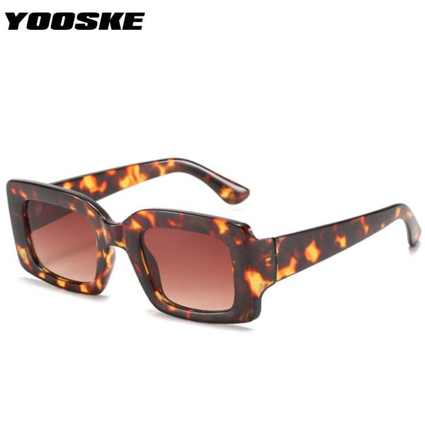 

yooske square sunglasses women men fashion vintage sun glasses deisgner small eyeglasses male female blue mirror, White;black