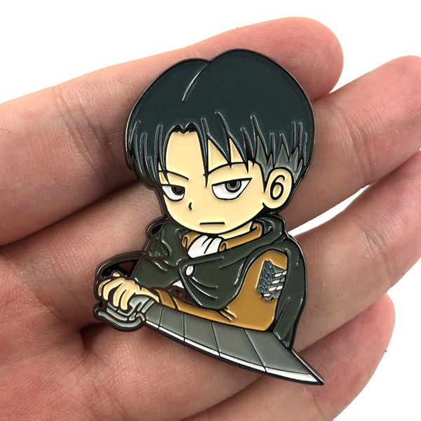 

attack on titan q version characters little dinosaur brooch a set of one alloy fashion collections for fans