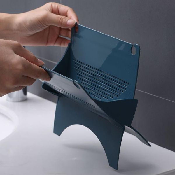 

portable storage box drainage storage box deskcosmetics foldable cosmetic foldable