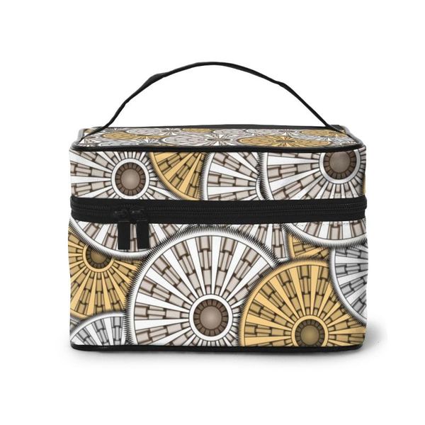 

high capacity makeup bag travel cosmetic bag gears beauty