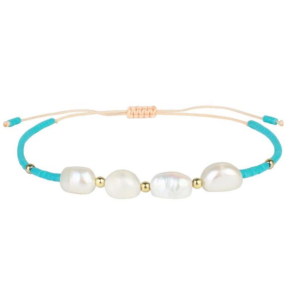 

beaded, strands kelitch pearl miyuki bracelet natural wrap handmade charm seed beaded strand bracelets friendship jewelry for women gift, Black