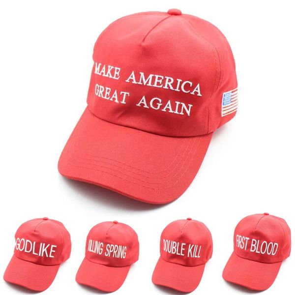 

ball caps baseball cap make america great again for men women casual red embroide letter usa flag hat adjustable hip hop hats, Blue;gray