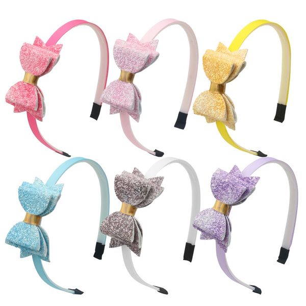 

1pcs 4inch"jojo clip quality princess bows printing windmill girl headbands kids hair hoop boutique girls hair accessories 334 u2, Slivery;white