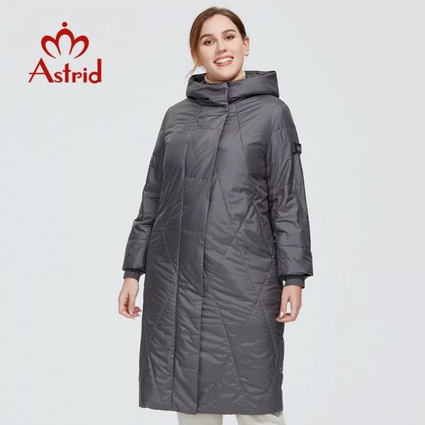 

astrid new winter women's coat women long warm parka fashion thick jacket hooded large sizes bio-down female clothing 9200 201014, Black