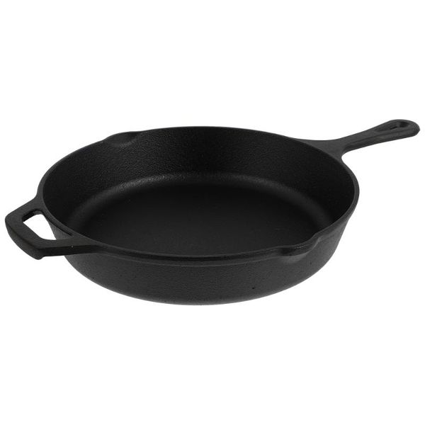 

pans 1pc non-stick frying pan outdoor camping pot round shape kitchen supply