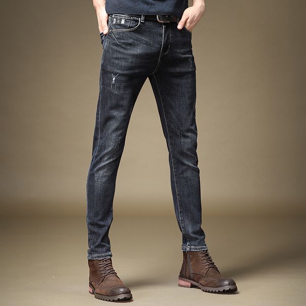 

2021 casual fine fit pencil pants byh3, White;black