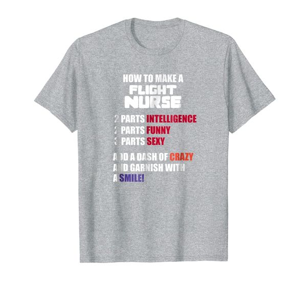 

Funny Flight Nurse Healthcare T-Shirt, Mainly pictures